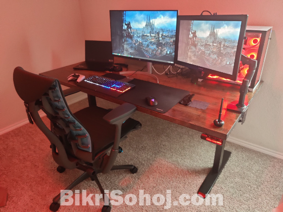 Desktop gaming table